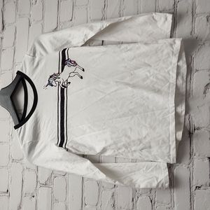 Long sleeve tee unicorn glitter